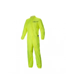 Combinezon de ploaie 1 piesa ALPINESTARS HURRICANE V2 - Galben fluo