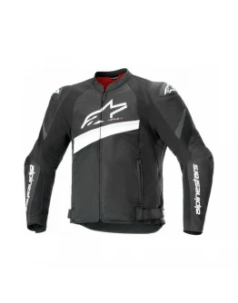 Geaca textil de vara Alpinestars T-GP PLUS R V4 AIRFLOW - Negru,Alb