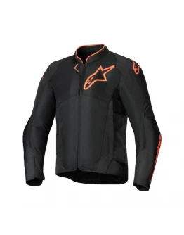 Geacă textil de vară ALPINESTARS VIPER AIR V4 - Negru/Rosu fluo	