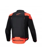Geacă moto vară ALPINESTARS T-STUNT AIR - Negru/Rosu | 3301825/1365
