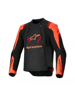 Geacă moto vară ALPINESTARS T-STUNT AIR - Negru/Rosu	