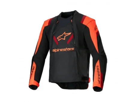 Geacă moto vară ALPINESTARS T-STUNT AIR - Negru/Rosu | 3301825/1365