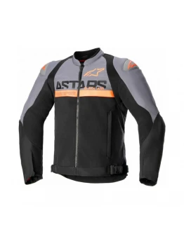 Geaca textil de vara ALPINESTARS SMX AIR - Negru,Gri,Portocaliu