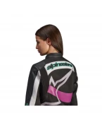 Geaca dama textil urban/vintage ALPINESTARS IDLES - Negru/Alb/Mov | 3310126/1612