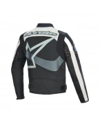 Geaca dama textil urban/vintage ALPINESTARS IDLES - Alb/Rosu/Negru | 3310126/2053