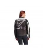 Geaca dama textil urban/vintage ALPINESTARS IDLES - Alb/Rosu/Negru | 3310126/2053