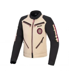 Geaca femei textil urban/vintage ALPINESTARS STELLA GRACE - Bej/Negru