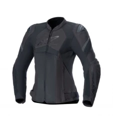 Geaca femei de vara ALPINESTARS STELLA T-GP PLUS R V4 AIRFLOW - Negru/Negru