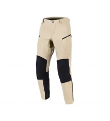 Pantaloni femei textil impermeabili ALPINESTARS STELLA FLEX-AST EXPLORER - Bej/Negru
