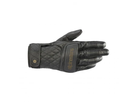 Manusi de piele ALPINESTARS BRASS - Negru