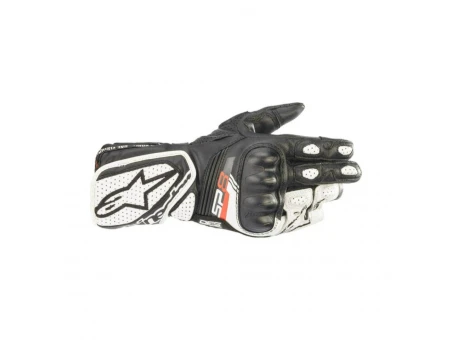 Manusi piele dama ALPINESTARS STELLA SP-8 V3 - Negru/Alb | 3518321/12