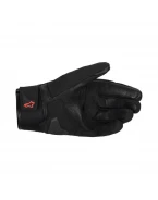 Manusi de piele impermeabile ALPINESTARS SP-X Z DRYSTAR - Negru/Rosu fluo | 3520126/1030