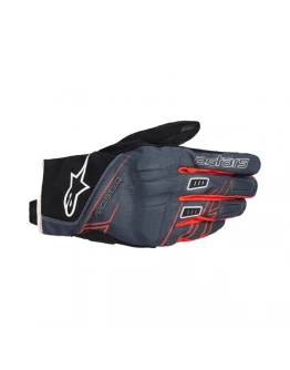 Manusi de piele impermeabile ALPINESTARS MOBLAST - Negru/Antracit/Portocaliu