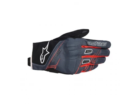 Manusi de piele impermeabile ALPINESTARS MOBLAST - Negru/Antracit/Portocaliu | 3520226/148
