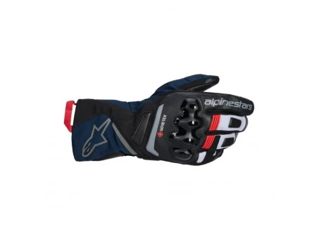 Mănuși moto piele impermeabile ALPINESTARS WT-8 GORE-TEX® Insulated - Negru/Albastru | 3520326/1267