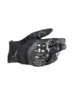 Manusi de piele sport impermeabile ALPINESTARS SMX-1 Drystar - Negru,Negru