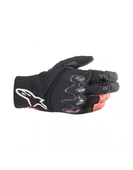 Manusi de piele impermeabile ALPINESTARS HYDE XT DRYSTAR XF - Negru/Rosu	