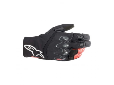 Manusi de piele impermeabile ALPINESTARS HYDE XT DRYSTAR XF - Negru/Rosu | 3522523/1303