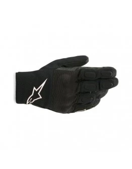 Manusi de piele impermeabile Alpinestars S-MAX Drystar - Negru,Alb