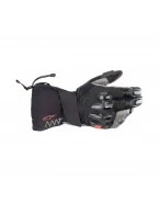 Manusi Moto de Iarna din Piele Impermeabile ALPINESTARS AMT-10 DRYSTAR XF - Negru/Gri