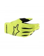 Mănuși copii cross-enduro Alpinestars Radar Youth - Galben fluo | 3541824/551