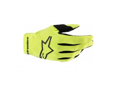 Mănuși copii cross-enduro Alpinestars Radar Youth - Galben fluo | 3541824/551