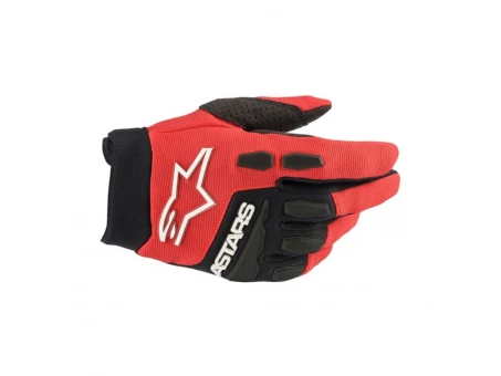 Mănuși copii cross-enduro Alpinestars Full Bore Youth - Rosu/Negru | 3543622/3031