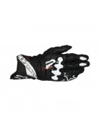 Mănuși din piele race ALPINESTARS GP Plus R V3 - Negru/Alb | 3550825/12
