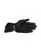 Mănuși din piele sport ALPINESTARS SP-3 - Negru/Alb/Galben Fluo | 3550925/158