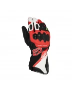 Manusi de piele sport ALPINESTARS SP-3 FQ20 MONSTER - Negru/Rosu fluo/Alb | 3551526/1321
