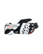 Manusi de piele racing ALPINESTARS GP PRO R4 - Negru/Alb