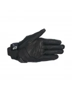 Mănuși moto de vară din piele ALPINESTARS SP X 7 - Negru/Alb | 3560625/12