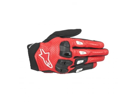 Mănuși moto de vară din piele ALPINESTARS SP X 7 - Rosu/Negru/Alb | 3560625/1342
