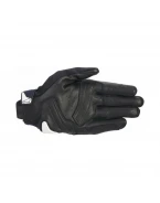 Mănuși moto de vară din piele ALPINESTARS SP X 7 - Alb/Negru | 3560625/21