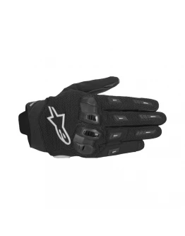 Mănuși moto vară din piele ALPINESTARS SP X 5 AIR - Negru/Alb