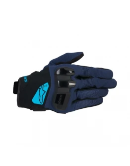 Mănuși moto de vară ALPINESTARS CHROME V2 - Albastru/Negru
