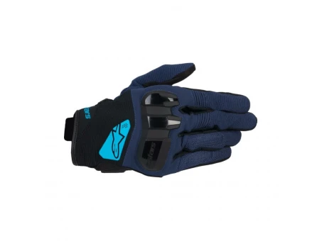 Mănuși moto de vară ALPINESTARS CHROME V2 - Albastru/Negru | 3560925/7198