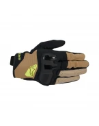Mănuși moto de vară ALPINESTARS CHROME V2 - Negru/Maro | 3560925/8036