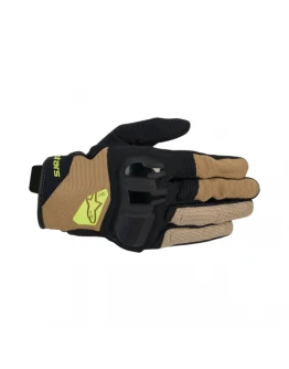 Mănuși moto de vară ALPINESTARS CHROME V2 - Negru/Maro