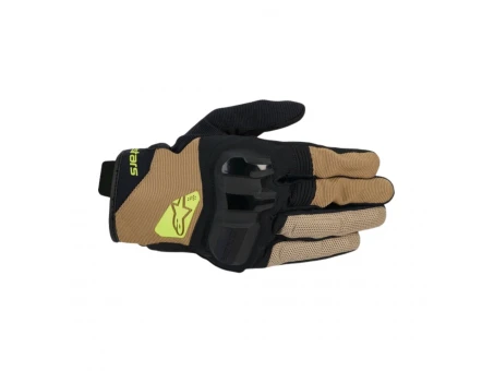 Mănuși moto de vară ALPINESTARS CHROME V2 - Negru/Maro | 3560925/8036