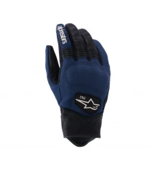 Manusi de piele vara ALPINESTARS TRACKER - Albastru/Negru