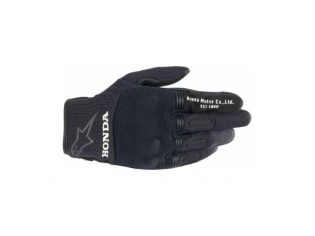 Manusi moto ALPINESTARS HONDA COPPER - Negru