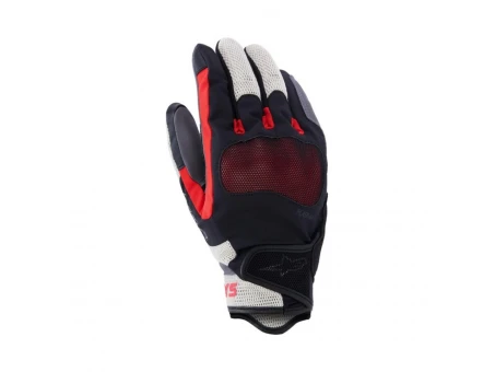 Manusi de vara ALPINESTARS MOGRESS AIRFLOW - Negru/Rosu/Alb | 3570126/1627