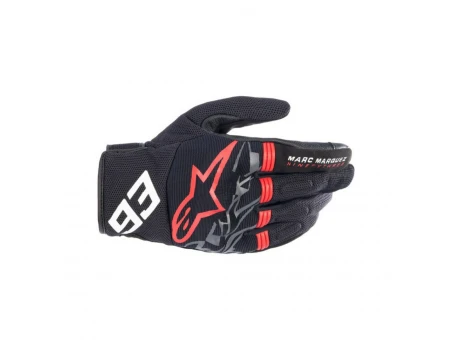 Manusi moto ALPINESTARS MM93 LOSAIL V2 M - Negru/Alb/Rosu