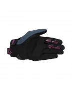 Mănuși moto femei vară ALPINESTARS STELLA CHROME V2 - Albastru/Mov | 3580425/9227