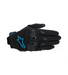 Manusi de piele dama ALPINESTARS SP X 3 - Negru/Albastru