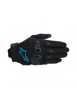 Manusi de piele dama ALPINESTARS SP X 3 - Negru/Albastru