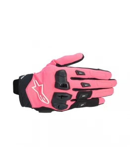Manusi de piele dama ALPINESTARS SP X 3 - Roz/Negru/Alb	