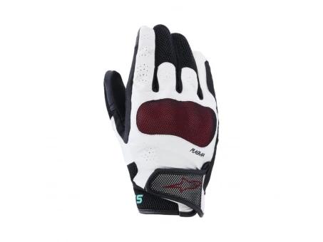 Manusi vara femei ALPINESTARS STELLA MOGRESS AIRFLOW - Alb/Negru/Rosu | 3590126/1651