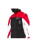 Geacă Cross-Enduro Softshell Alpinestars LITE-DURA - Negru/Rosu/Alb | 3700225/1342